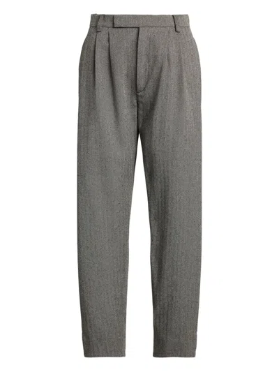 Ralph Lauren Jeanne Hose Mit Falten In Gray