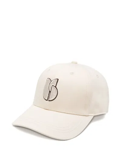 Ba&sh Logo-embroidered Baseball Cap In White