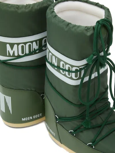 Moon Boot Wattierte Icon Schnürstiefel