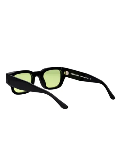 Thierry Lasry Rectangle-frame Sunglasses In Black