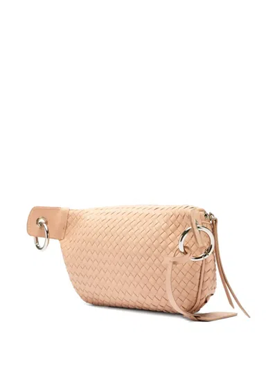 Sarah Chofakian Orsay Woven Leather Belt Bag