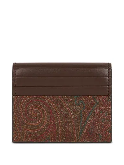 Etro Kartenetui Mit Paisleymuster