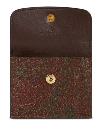 Etro Kartenetui Mit Paisleymuster