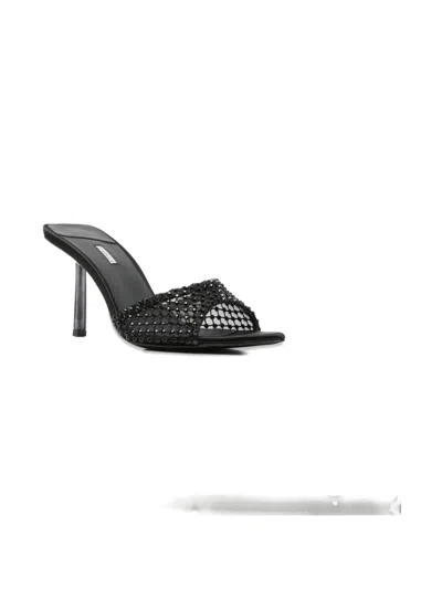 Le Silla 80mm Crystal-embellished Pointed-toe Heeled Sandals