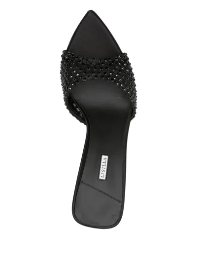 Le Silla 80mm Crystal-embellished Pointed-toe Heeled Sandals