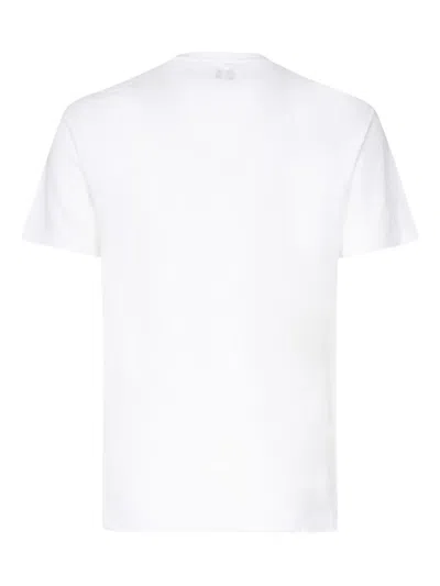 Fedeli Short-sleeves Linen T-shirt In Pattern