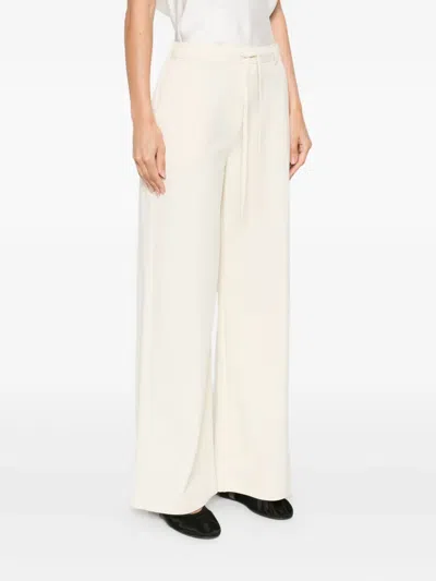Max Mara Drawstring Trousers In Neutral