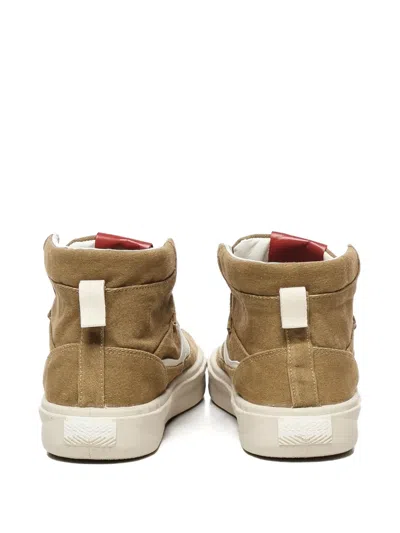 Pro-keds Royal Orbit Lace-up Stripe-detail Sneakers In Brown