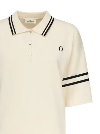 Ottod'ame Stripe-embellished Polo Shirt