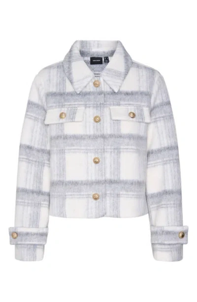 Vero Moda Zilja Short Jacket In Gray