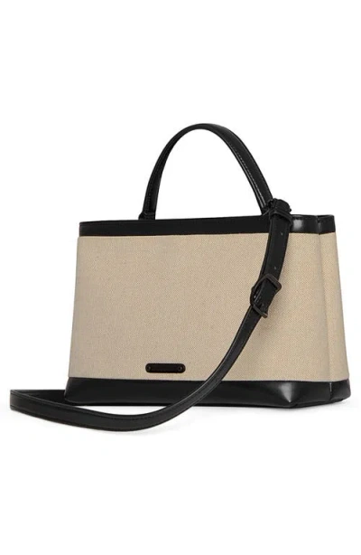 Rebecca Minkoff Megan Surplus Cotton & Hemp Canvas Top Handle Bag