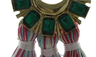 Olivia Welles Party Tassel Drop Earrings