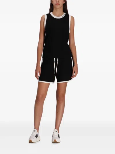 Liu •jo Geripptes Tanktop In Black