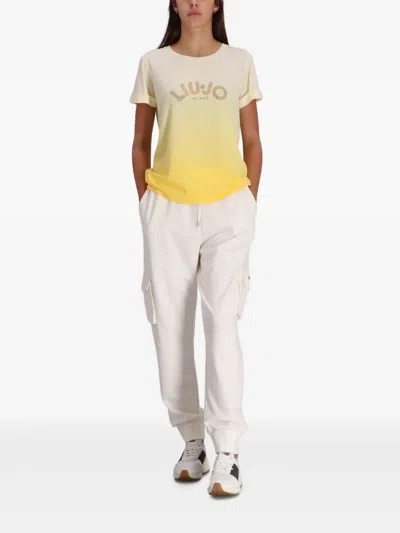 Liu •jo Jogginghose Mit Aufgesetzten Taschen In White