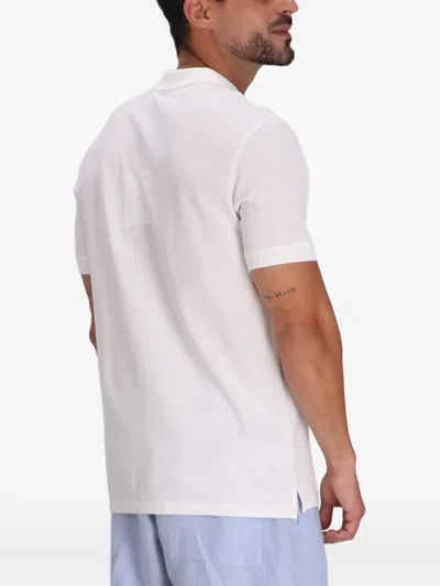 Paul Smith Poloshirt Mit Zebra-patch In White