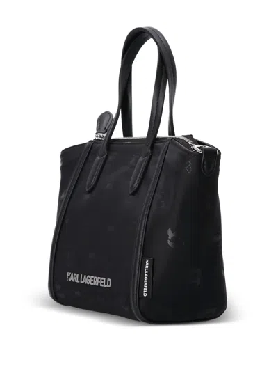 Karl Lagerfeld Shopper Mit Logo-prägung