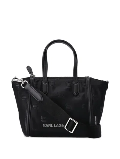 Karl Lagerfeld Shopper Mit Logo-prägung