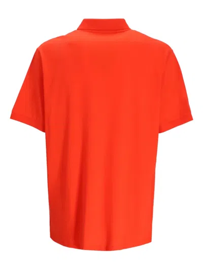 Karl Lagerfeld Polo Shirt  Men Color Orange In Orange