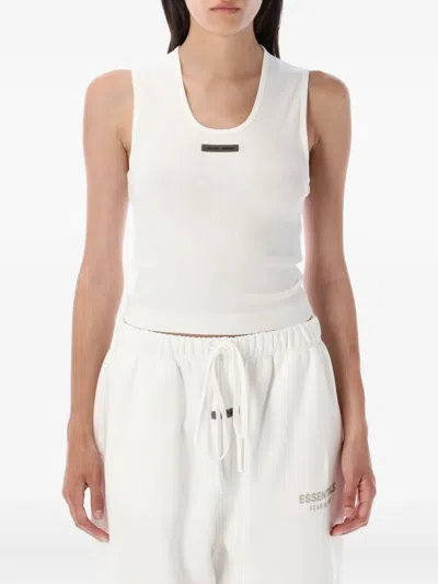 Essentials Ribbed Scoop-neck Tank Top