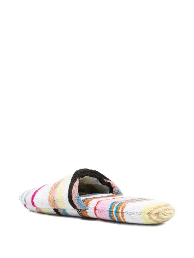 Missoni Giacomo Striped Cotton Slippers