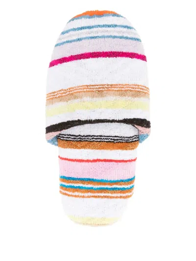 Missoni Giacomo Striped Cotton Slippers