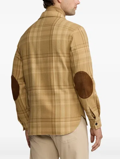 Ralph Lauren Kariertes Hemd In Brown