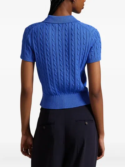 Polo Ralph Lauren Poloshirt Mit Zopfmuster