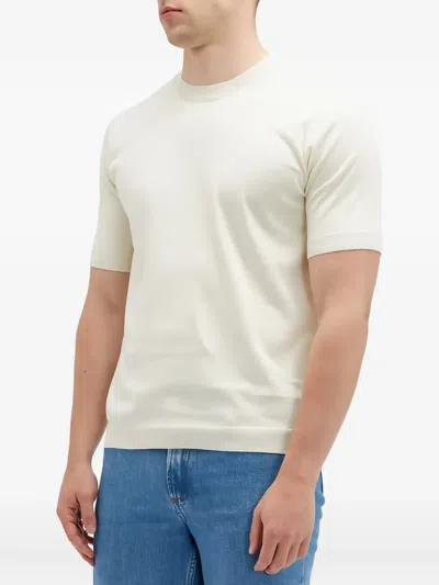 Norse Projects Short-sleeves Crew-neck T-shirt In White