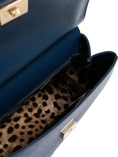 Dolce & Gabbana Medium Sicily Leather Tote Bag