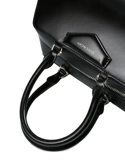 Givenchy Small Antigona East-west Bag In Box Leather In Black