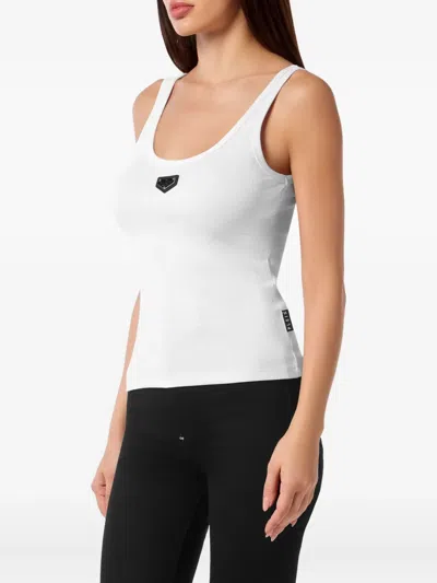 Philipp Plein Geripptes Tanktop