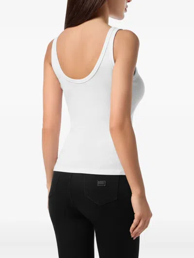 Philipp Plein Geripptes Tanktop
