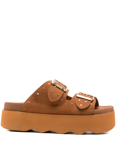 Scholl 40mm Heather Studded Sandals