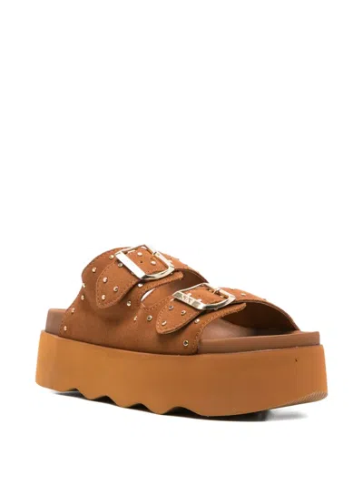 Scholl 40mm Heather Studded Sandals