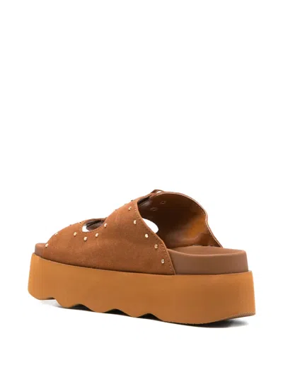 Scholl 40mm Heather Studded Sandals