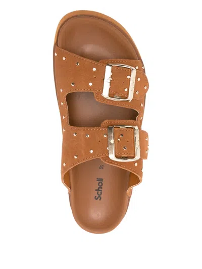 Scholl 40mm Heather Studded Sandals