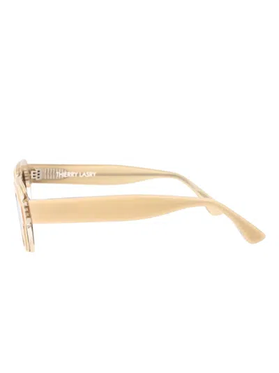 Thierry Lasry Rectangle-frame Sunglasses In Brown