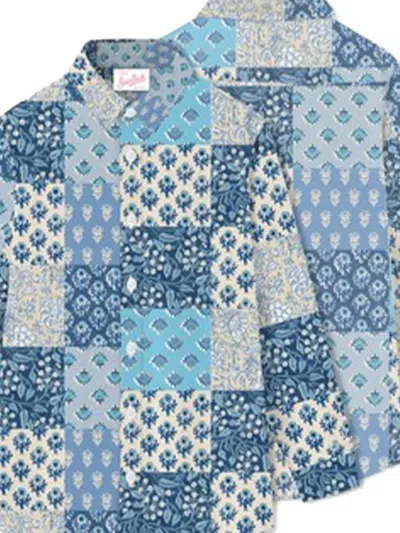 Mc2 Saint Barth Brigitte Patchwork Floral Shirt