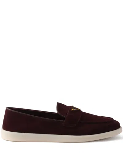 Prada Loafer Aus Wildleder