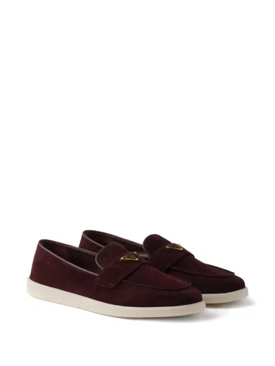 Prada Loafer Aus Wildleder