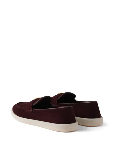 Prada Loafer Aus Wildleder