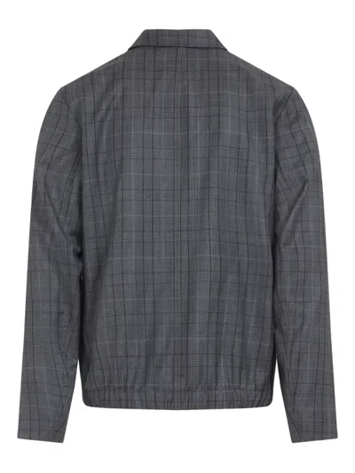 Paul Smith Regular Fit Checkered Wool Jacket