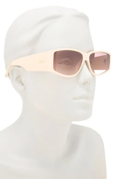Quay Not My Fault 41mm Rectangular Sunglasses