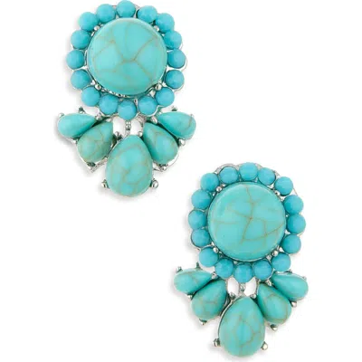 Cara Crystal Drop Earrings