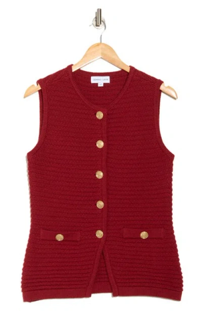 Gemma + Jane Buttoned Sweater Vest