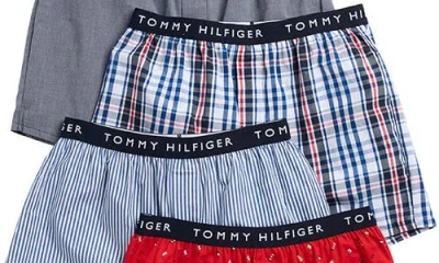 Tommy Hilfiger Assorted 4-pack Cotton Boxers In Multi