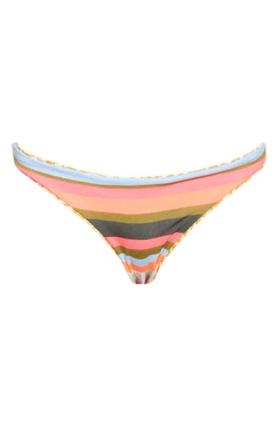 Maaji Flirt Reversible Bikini Bottoms In Multi