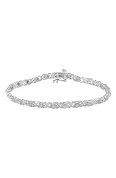 Effy Sterling Silver Diamond Bracelet