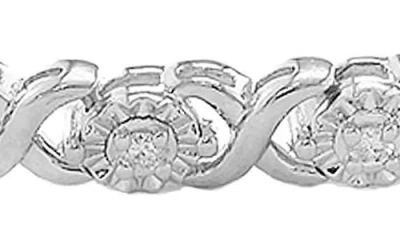 Effy Sterling Silver Diamond Bracelet
