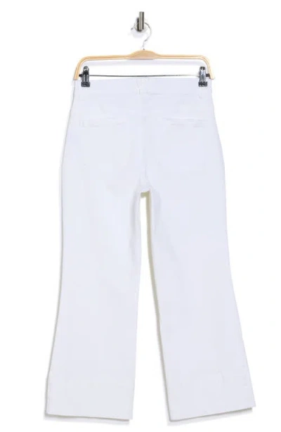 Democracy Exposed Button Fly Crop Wide Leg Jeans